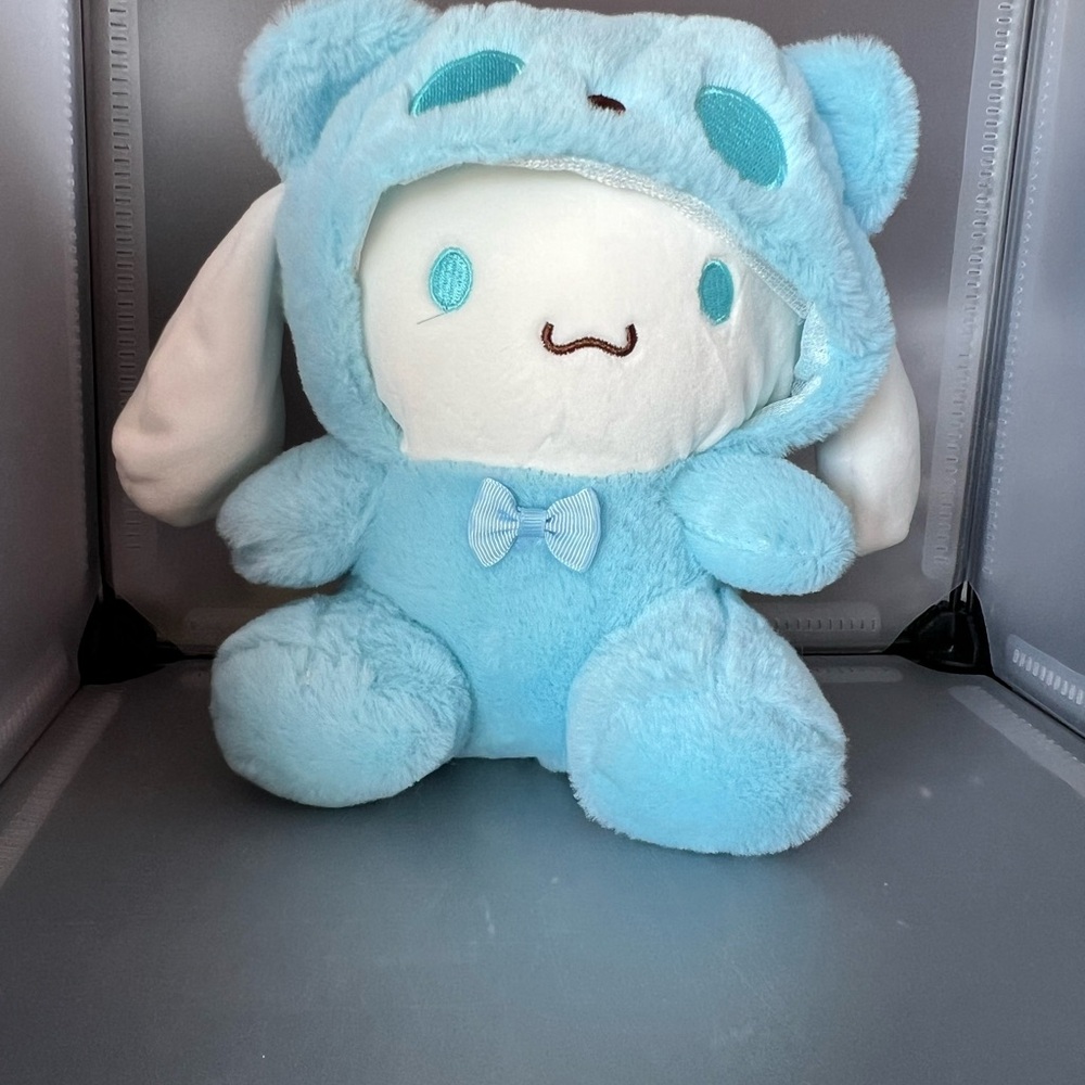 Adorable Blue Plush Toy
